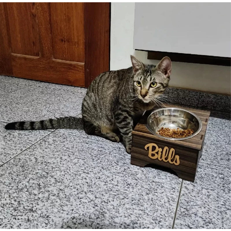 Comedouro De pet - Gatos e Cachorros com nome  PERSONALIZADO-ultimas unidades🔥