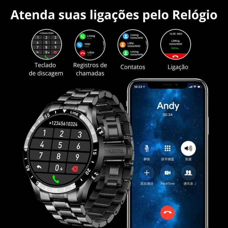 Novo Smartwatch de Luxo Original  2024